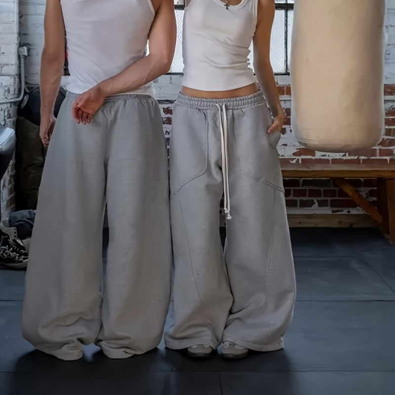 Men's Loose-fitting Casual Sportswear Sets with Wide-leg Design - product image 2