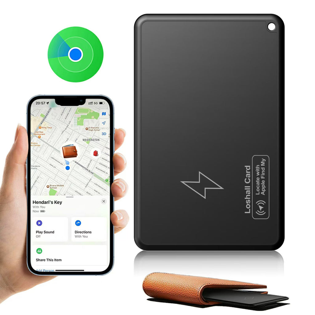Ultra-Slim Smart Wallet Tracker - Global GPS Locator Card