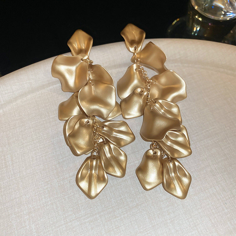 Floral earrings