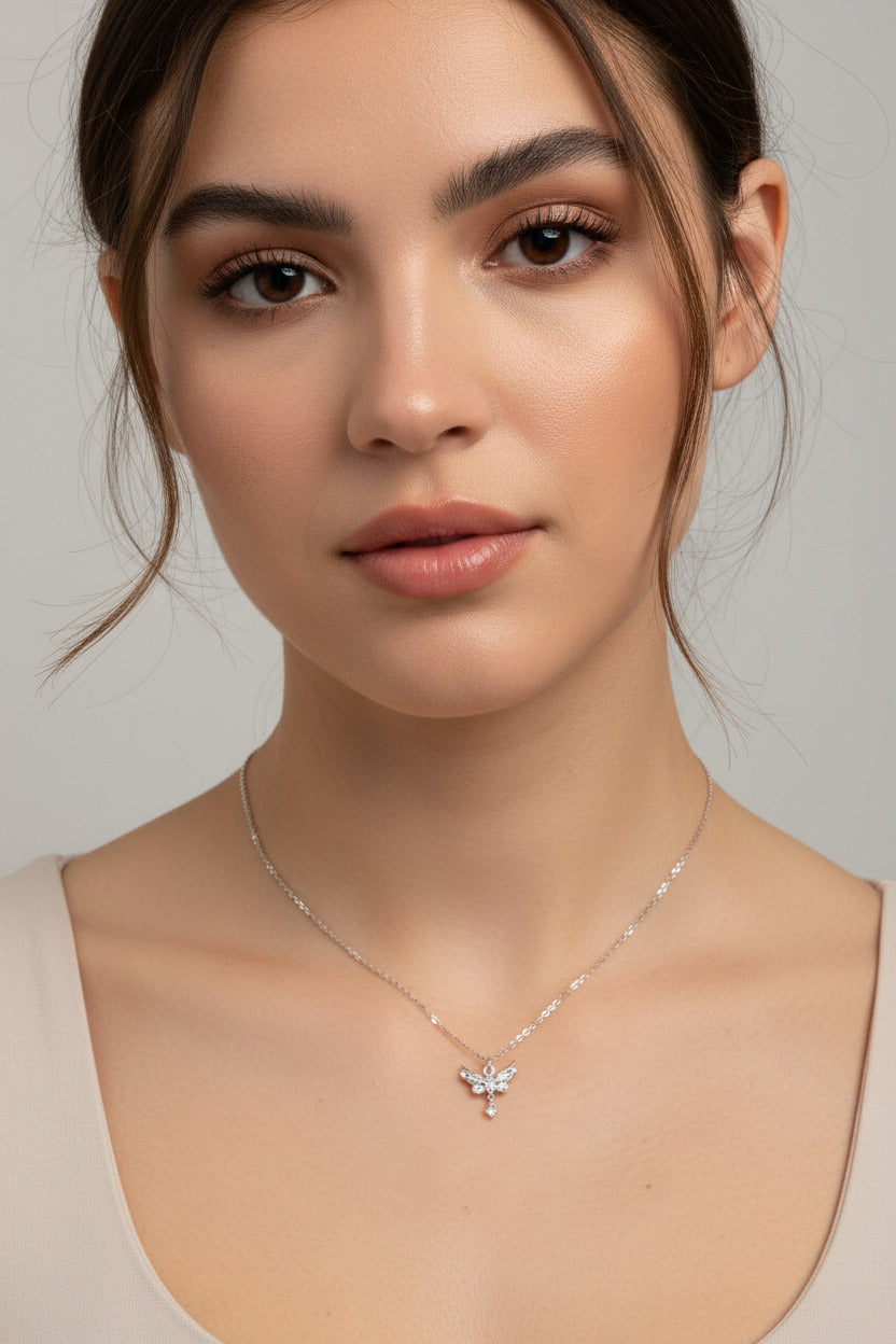 Angel Wings Butterfly Clavicle Chain