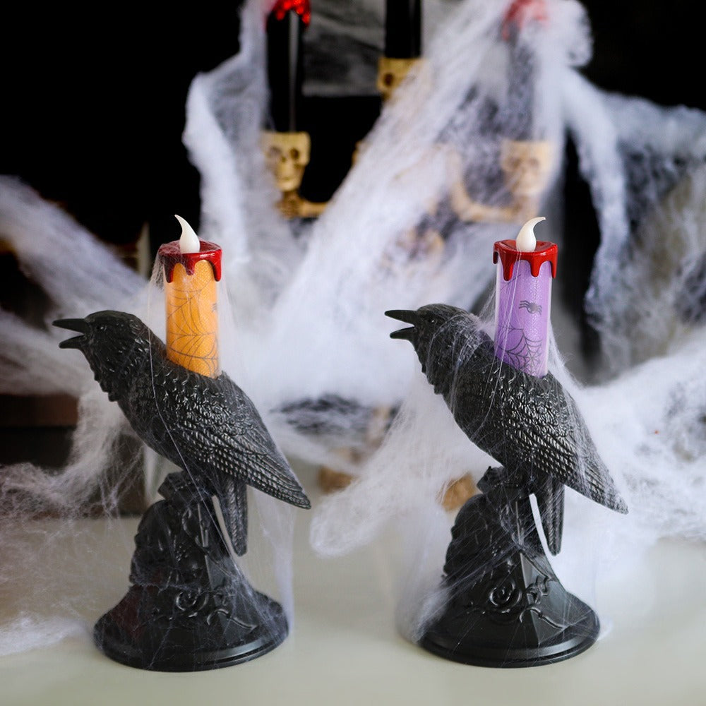 Halloween Crow LED Electronic Candle
