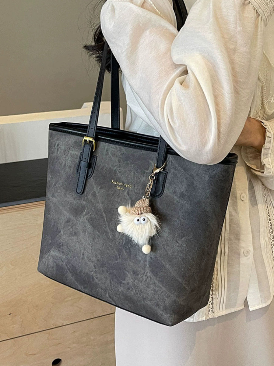 Suede Bucket bag