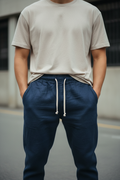 Men's Breathable Cotton and Linen Sports Pants - product image 2
