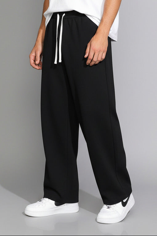 2 Pack Wide-Leg Casual Long Pants