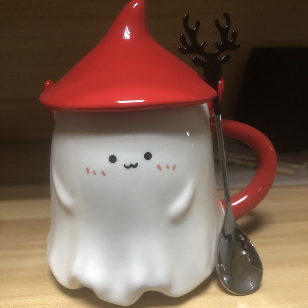 Couple Girl Birthday Gift Ceramic Water Cup Home Halloween 