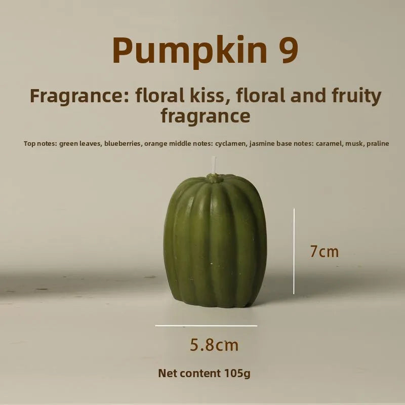 Halloween Pumpkin Shaped Scented Candles