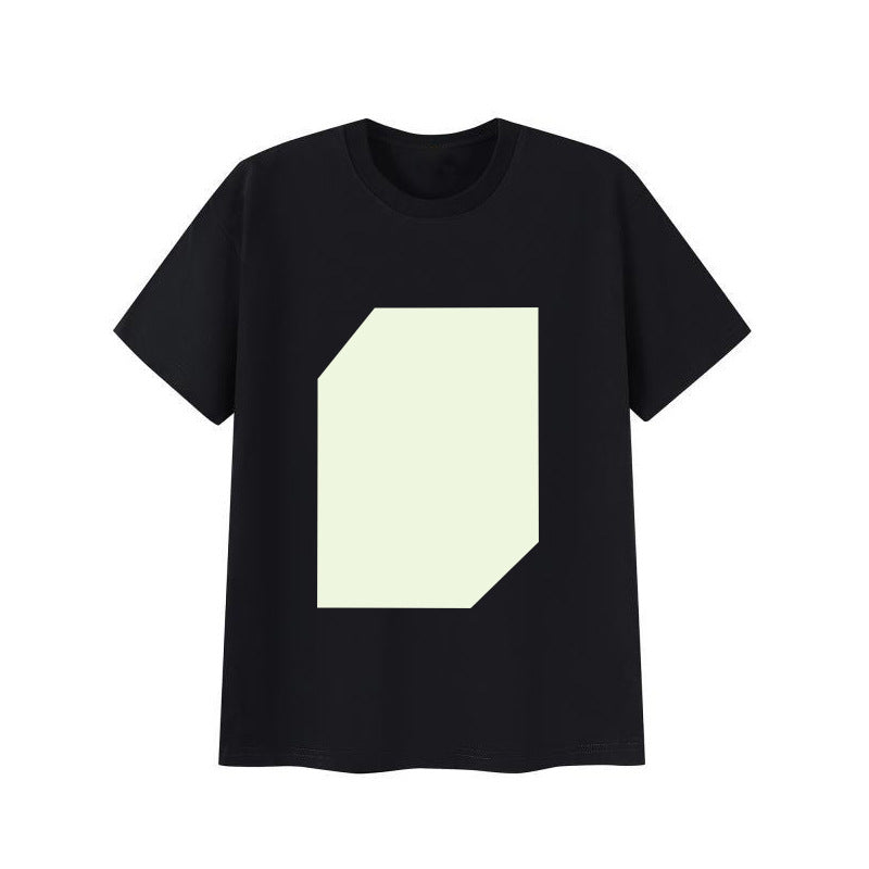 Glow in the Dark Cotton T-Shirt with UV Pen
