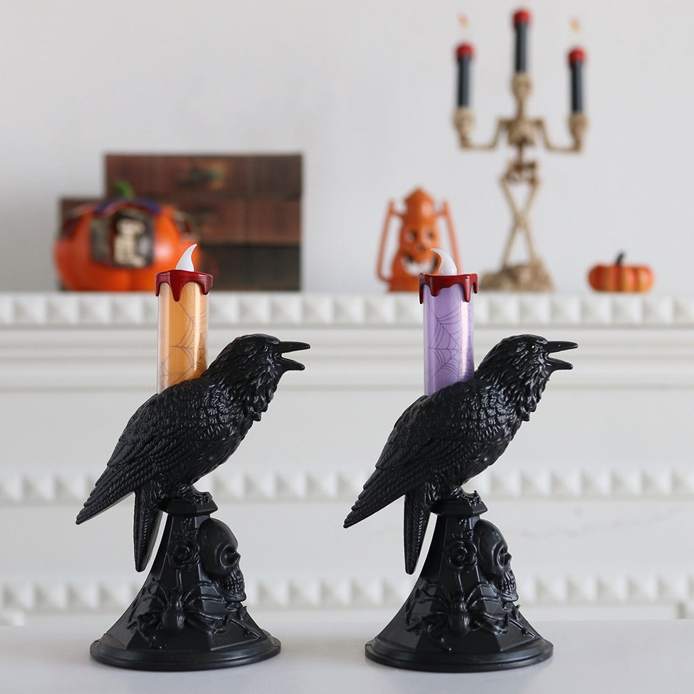 Halloween Crow LED Electronic Candle