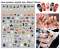 Halloween nail stickers Pack of 4 