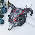 Sheep full face mask blood stains