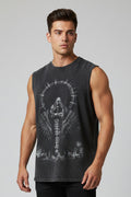 Men's Washed Cotton Sleeveless Shirt - product image 1