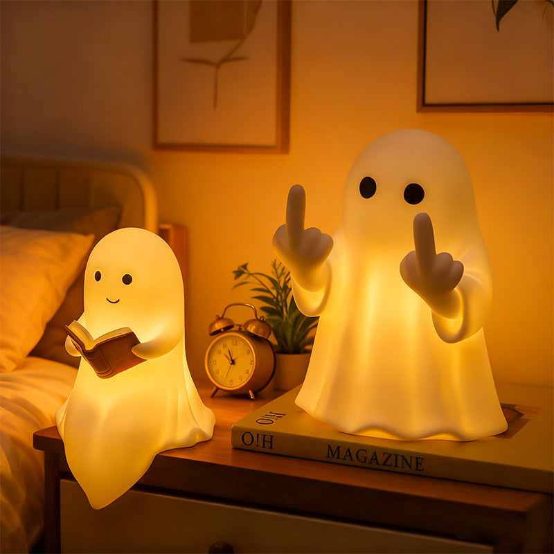 Ghost Night Light Cute Ghost Reading Desk Lamp