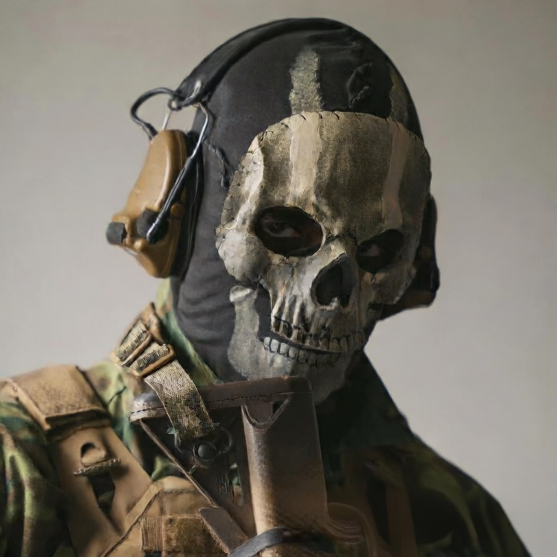 COD GHOST HD MASK 