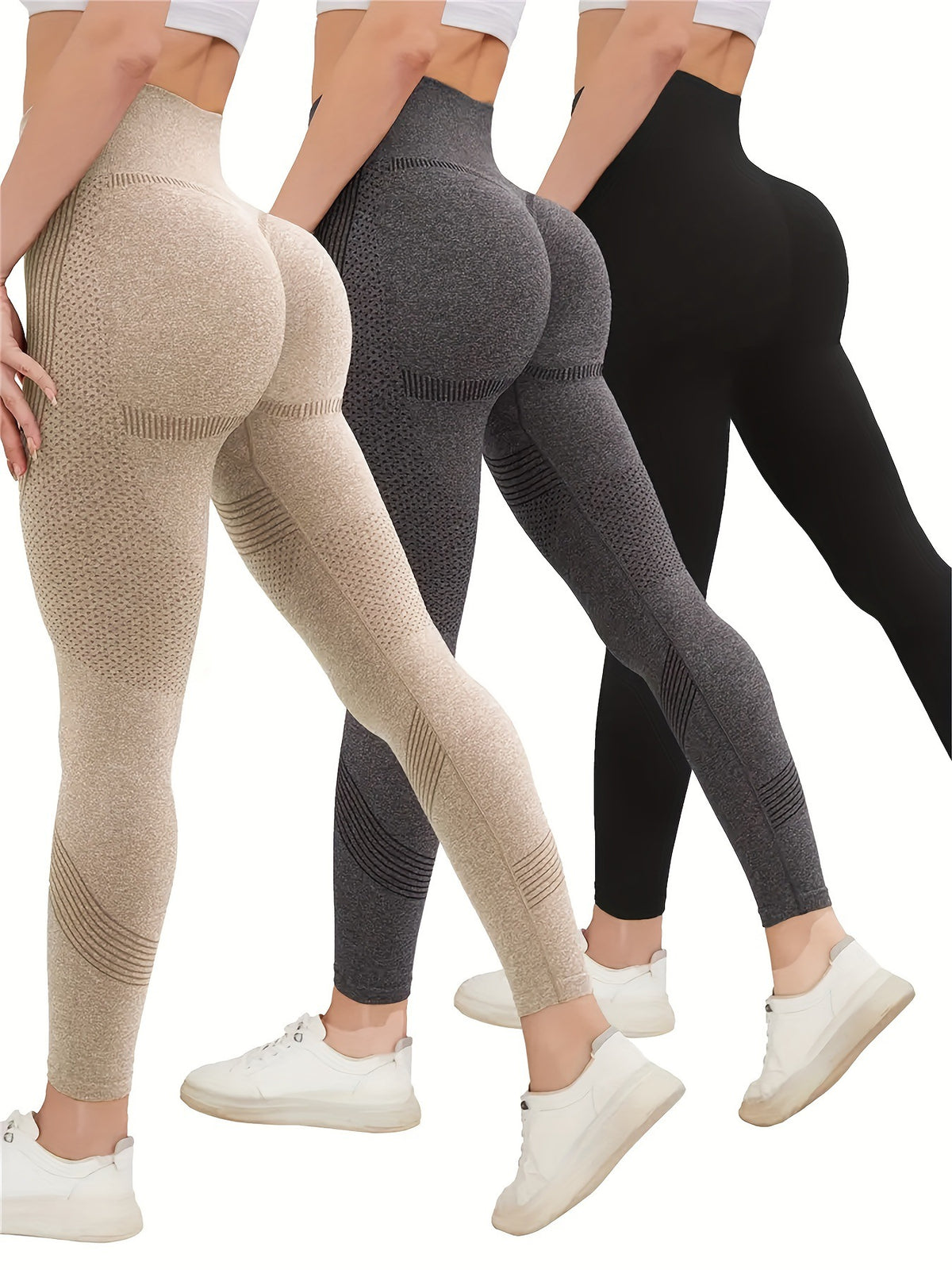 Seamless High-Waisted Yoga Tights