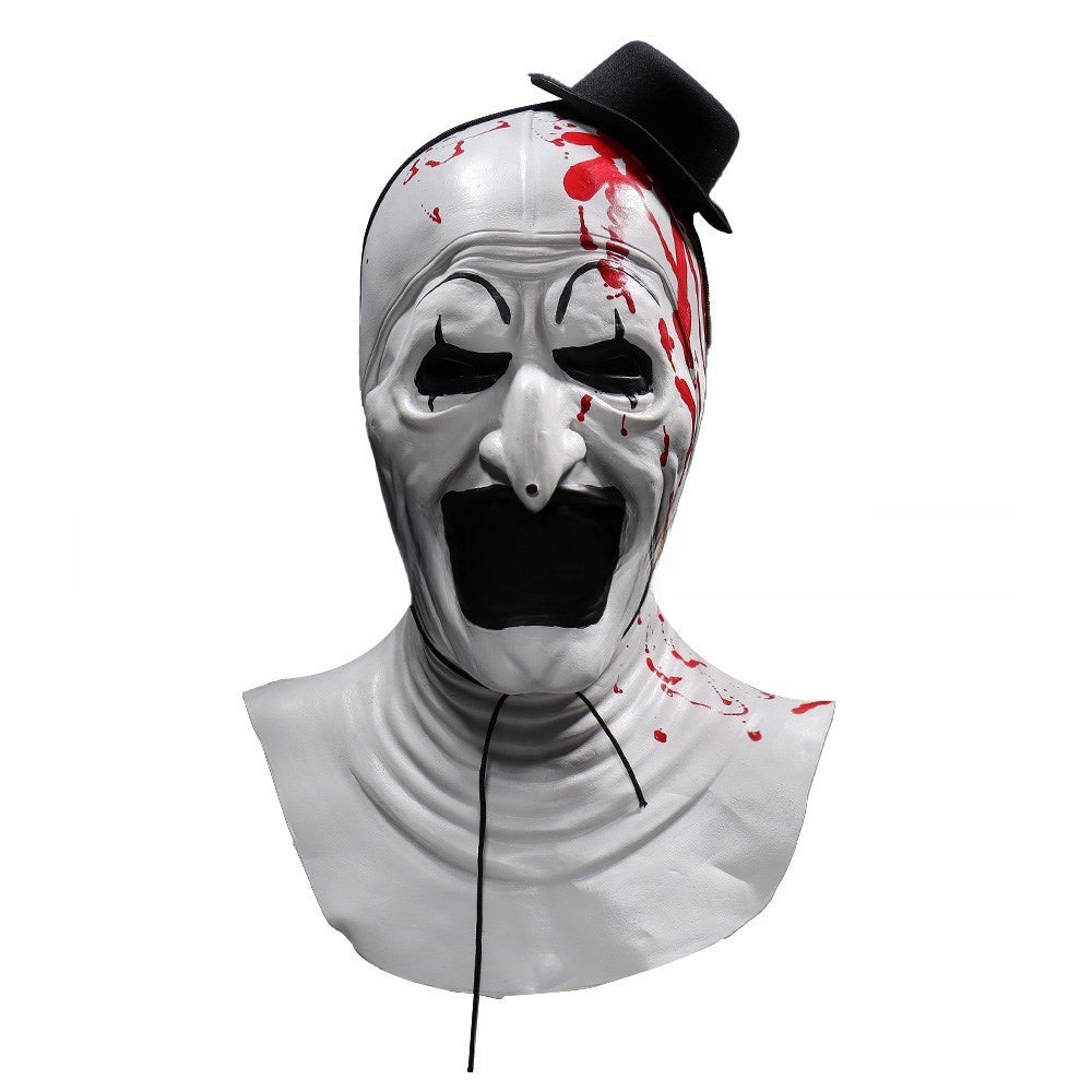 Broken soul clown white  blood