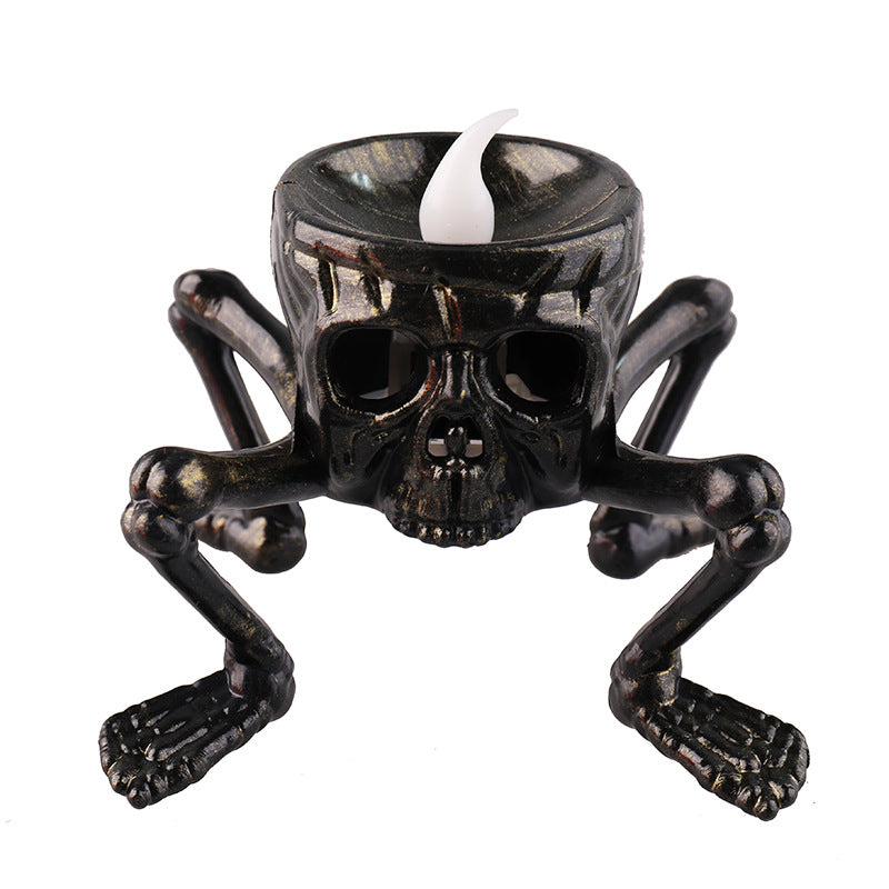 3 Pack Skull Ghost Hand Props Candle Light