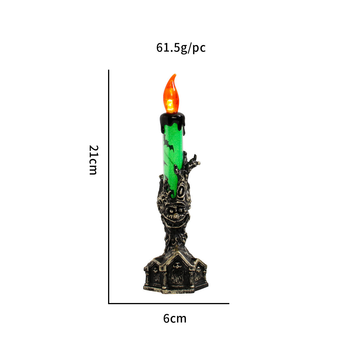 2 pack Candle Lamp