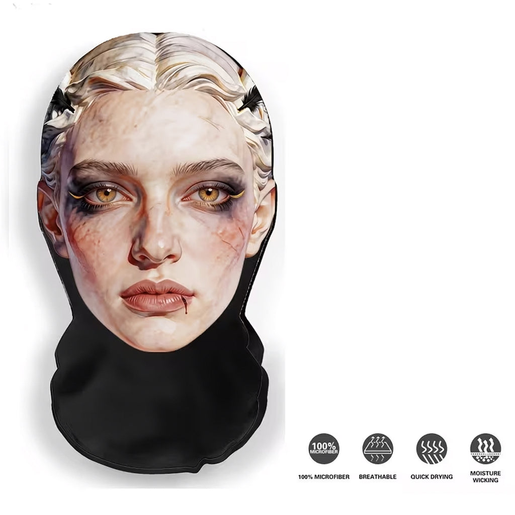 Mesh Halloween Party Headgear Masks