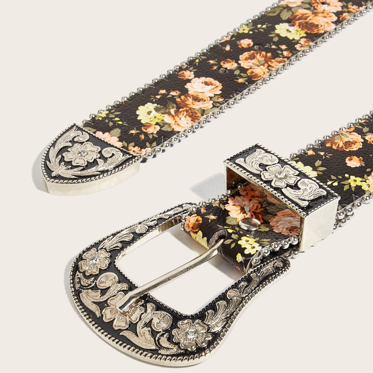 Bohemian Floral Womens Fashion Belt