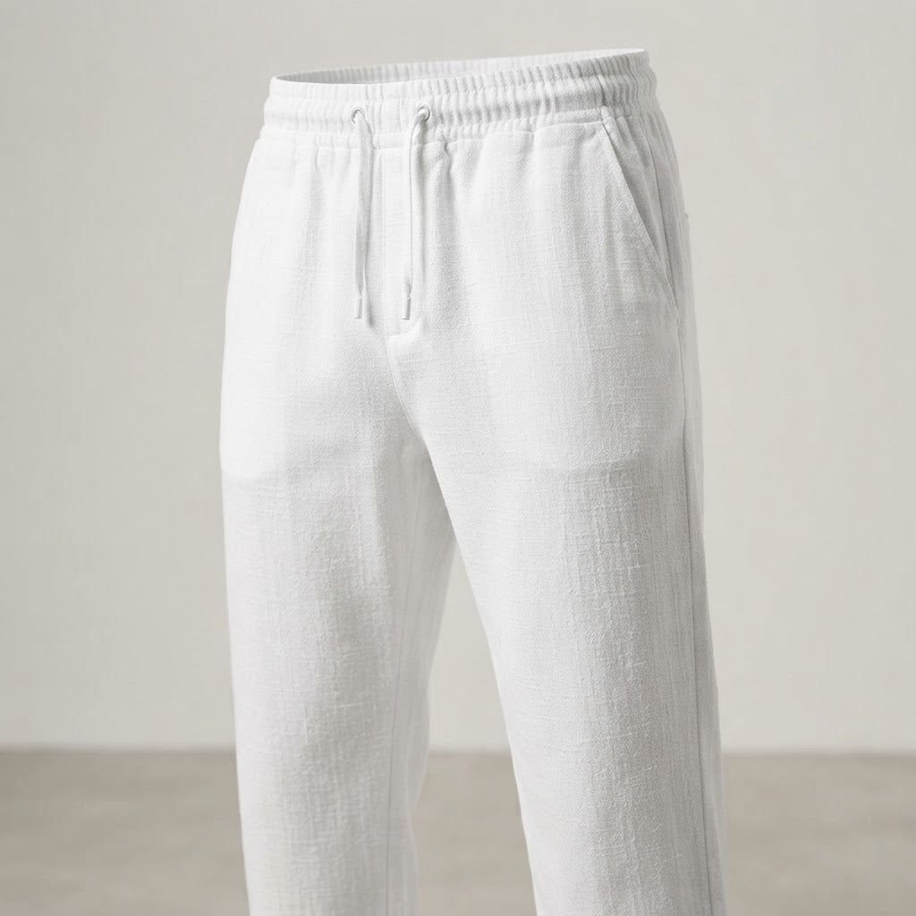 Men's Breathable Cotton and Linen Sports Pants - product image 9