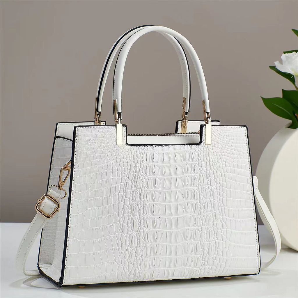 Croc Pattern Handbag