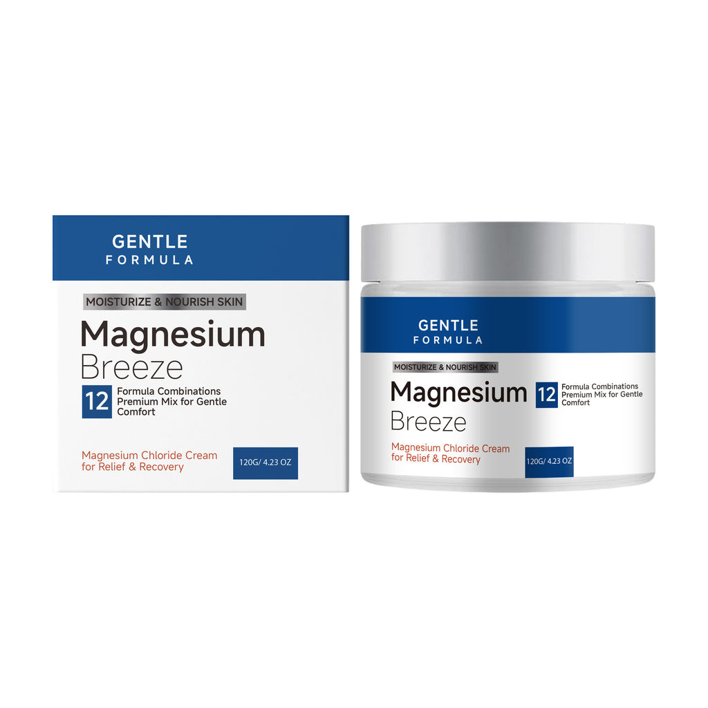 Magnesium Breeze Cream - Gentle Hydrating Body Moisturizer (120g)