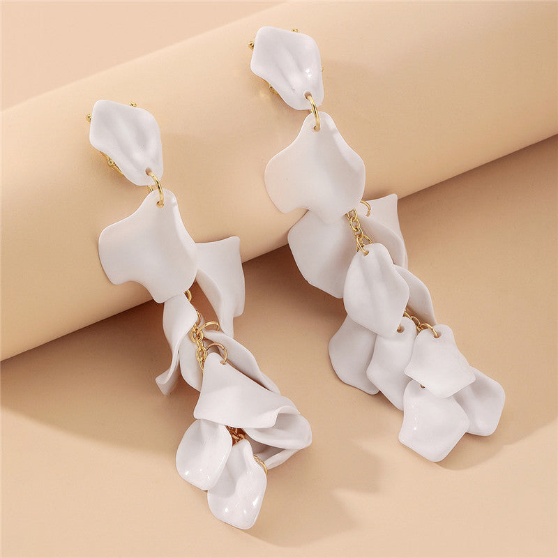 Floral earrings