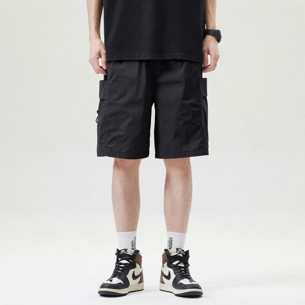 Men's Relaxed Fit Cargo Shorts - Lightweight Breathable Streetwear - product image 2