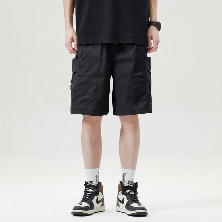 Men's Relaxed Fit Cargo Shorts - Lightweight Breathable Streetwear