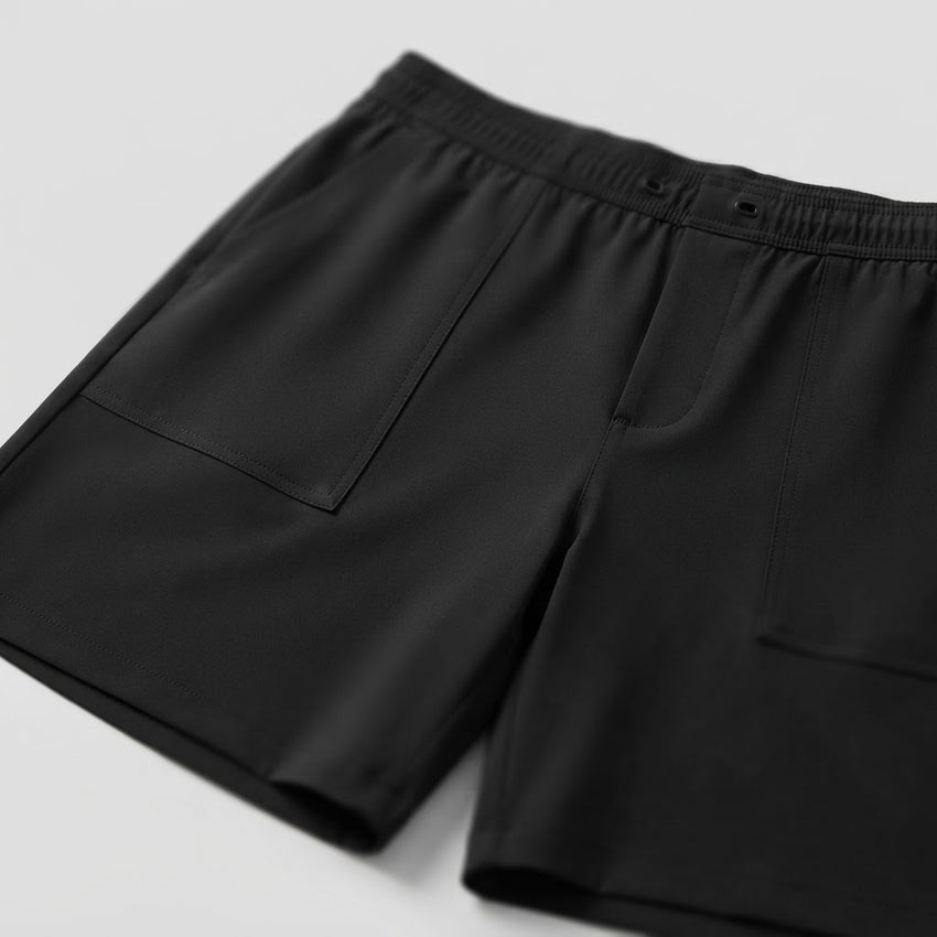 Men's Relaxed Fit Performance Sports Shorts - Quick-Dry Athletic Wear