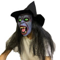 blue face witch