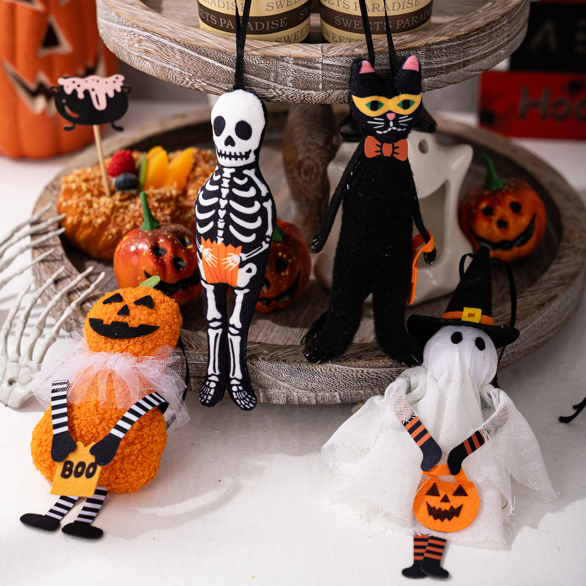 4 pack  Halloween Home Party Pendant