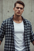 Men's Plaid Long-Sleeve Shirt - product image 5