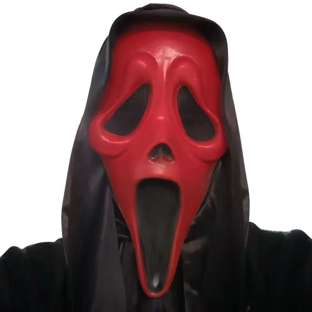 Screaming red face