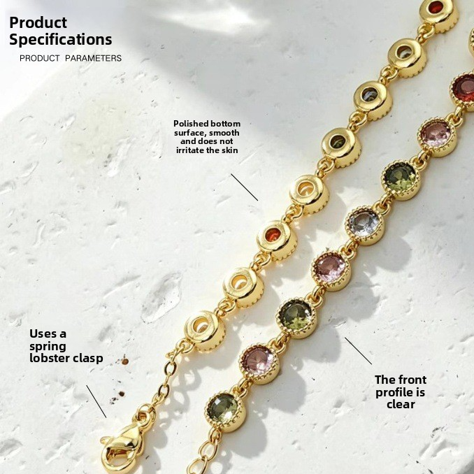 Versatile Zircon Bracelet