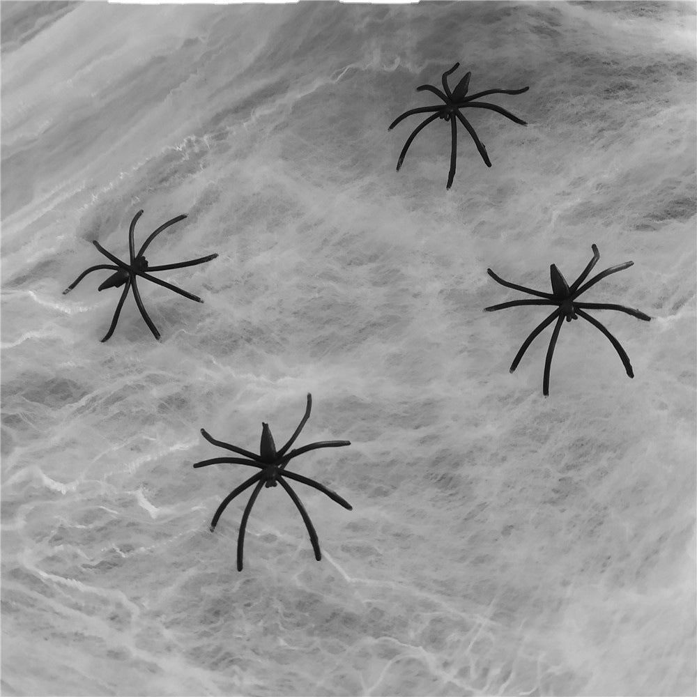 Halloween Decoration Luminous Spider Cotton