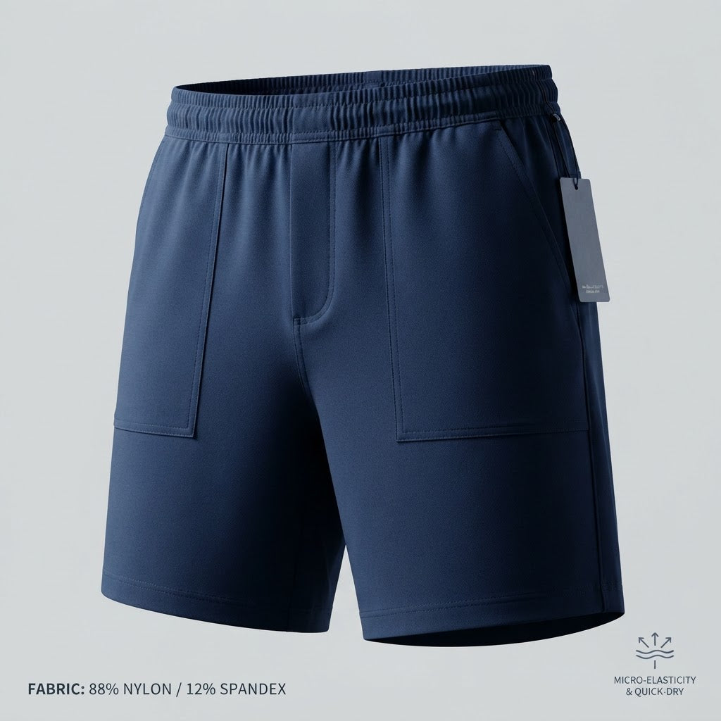 Men's Relaxed Fit Performance Sports Shorts - Quick-Dry Athletic Wear - product image 9