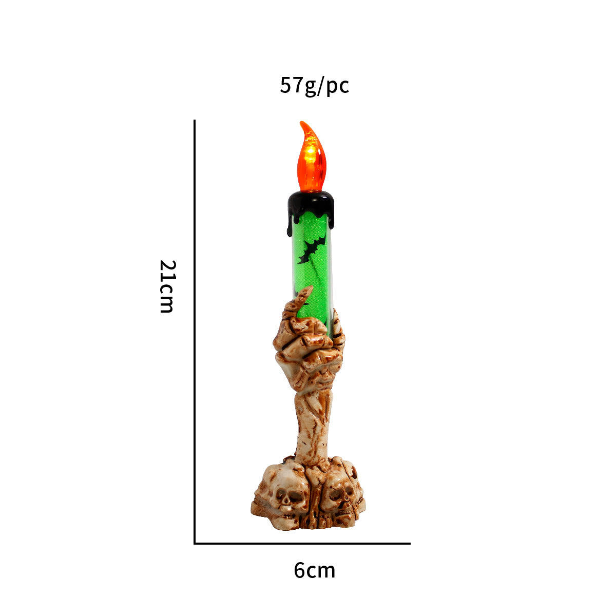 2 pack Candle Lamp
