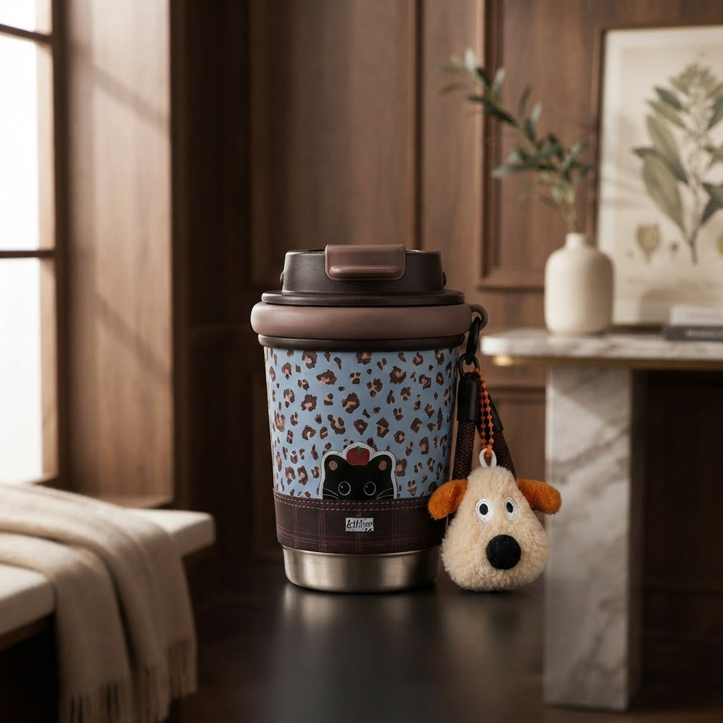 Portable Vacuum Insulated Travel Mug