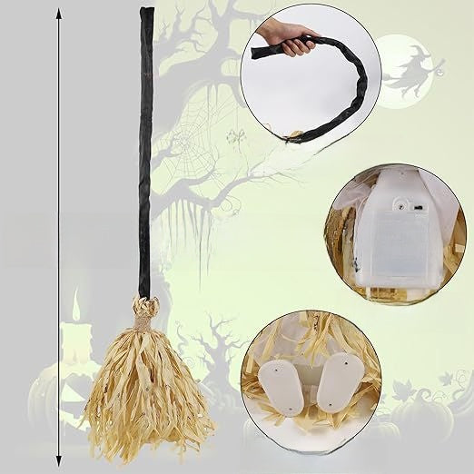 Self Dancing Witch's Broom