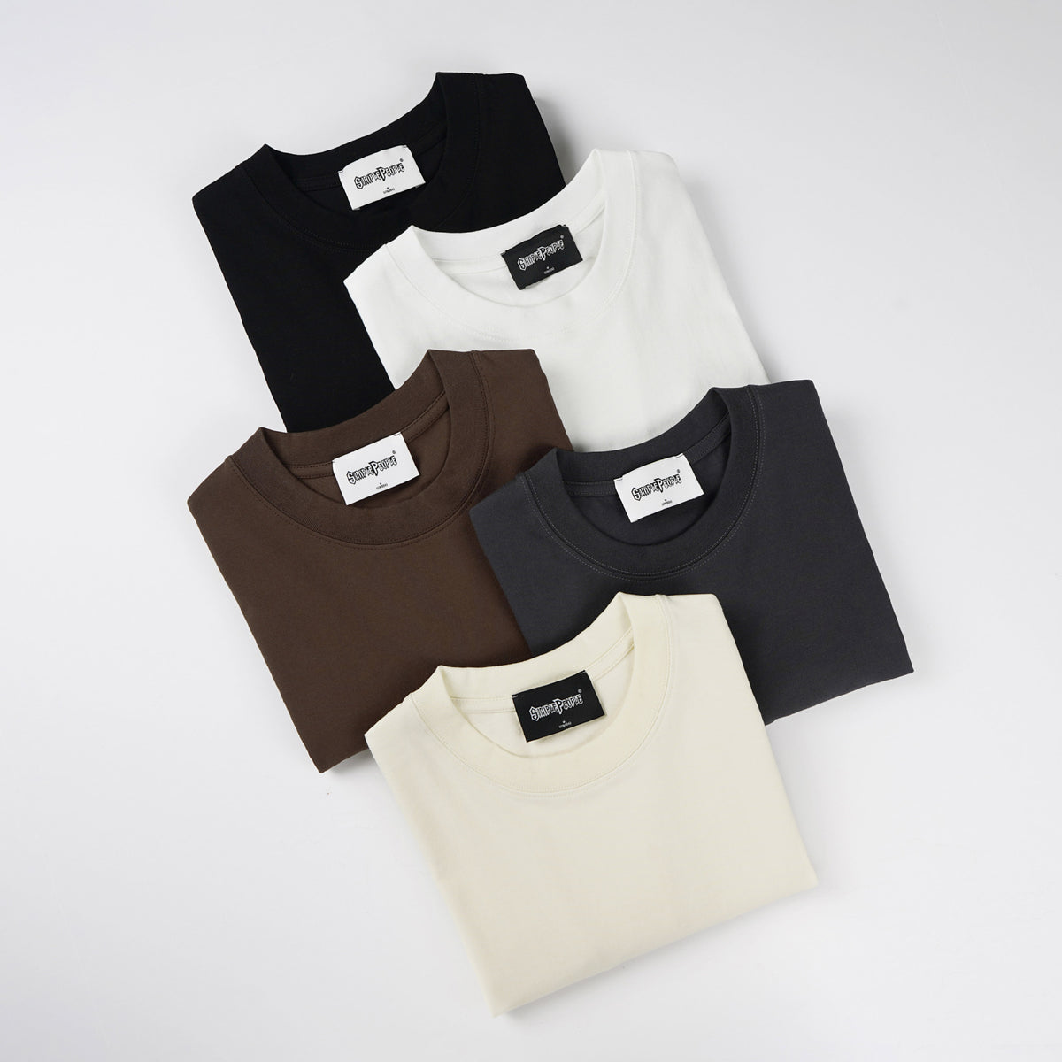 Men's Summer Heavyweight 95% Cotton T-Shirt: Stain & Wrinkle Resistant… - product image 1