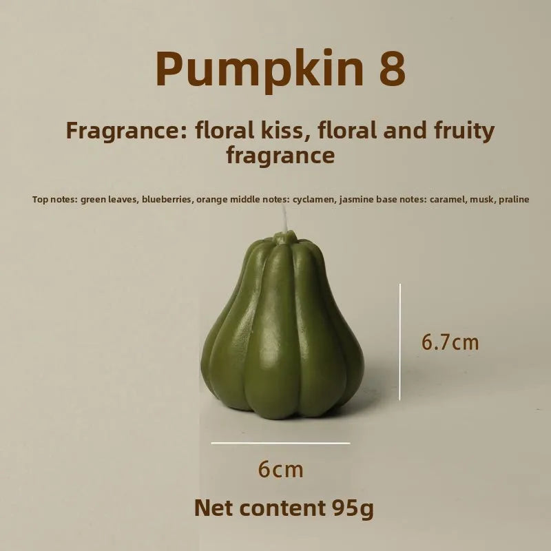 Halloween Pumpkin Shaped Scented Candles