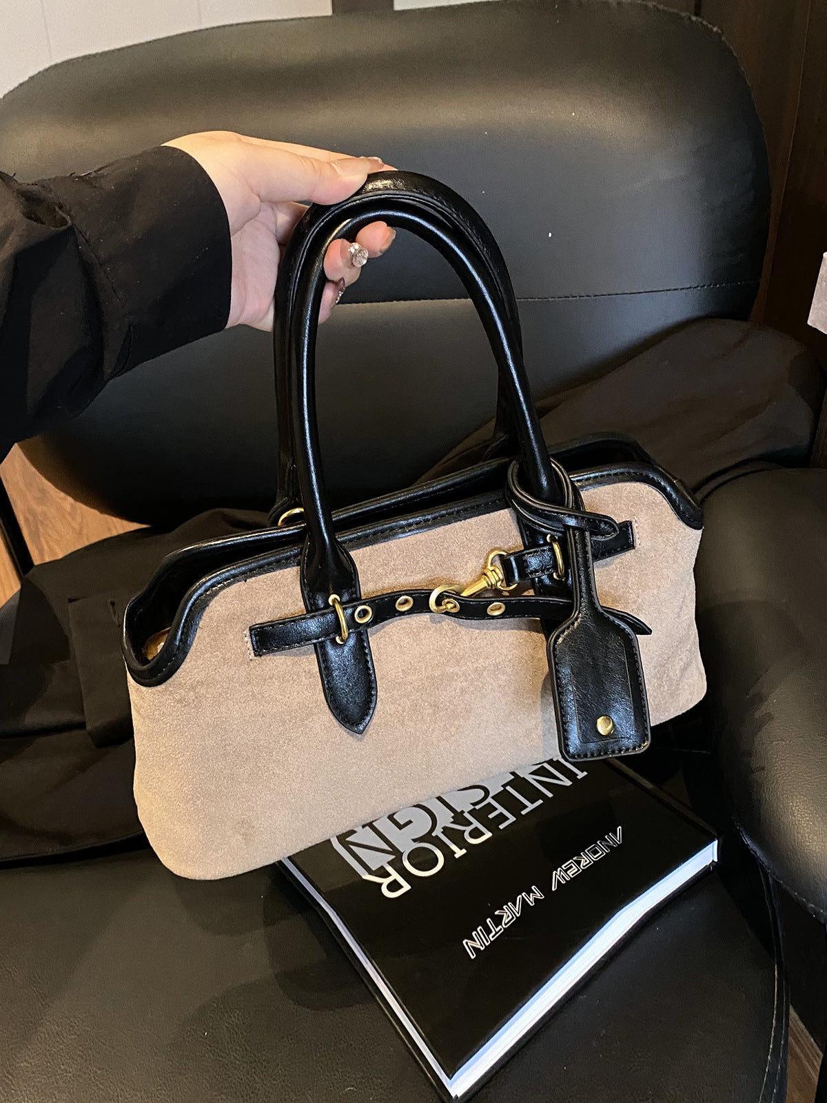 Fashionable Suede Crossbody Bag for Women