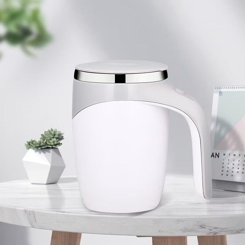 Automatic Magnetic Stirring Cup - Portable Self-Mixing Stainless Mug