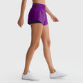 Womens Quick-Dry Yoga Running Shorts