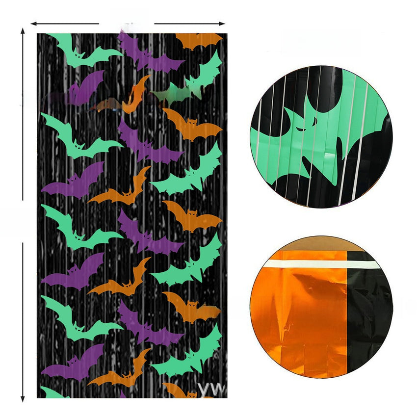 3 pack Rain Silk Curtain