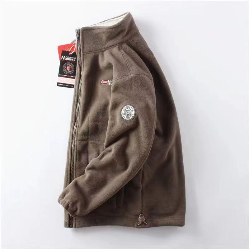 Men's Thickened Double-Sided Polar Fleece Jacket - product image 5