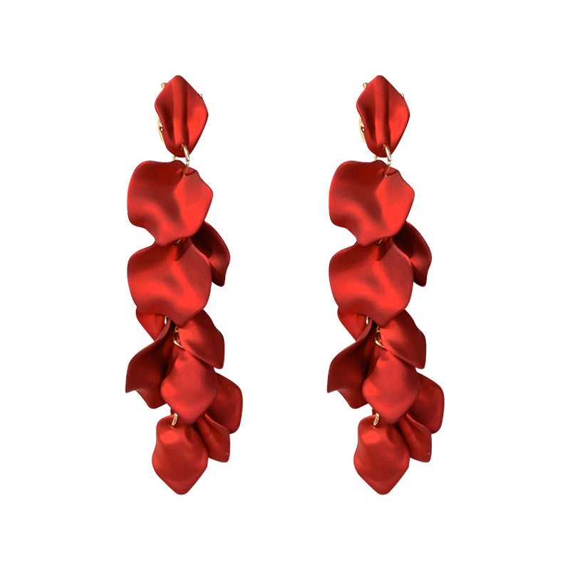 Floral earrings