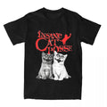 Insane Cat Posse Halloween Cotton T-Shirt