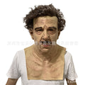 White-Haired Old Man Costume Hair
